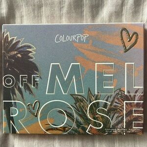 Brand New Colourpop Off Melrose Palette